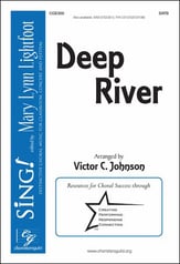 Deep River SATB choral sheet music cover